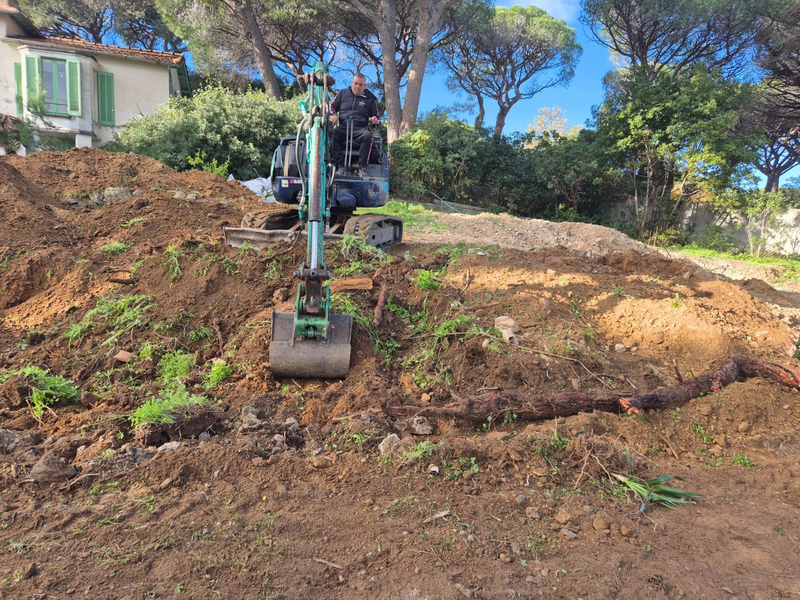 Travaux de terrassement